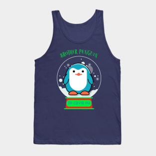 Brother Penguin Matching Christmas Penguin Family Tank Top